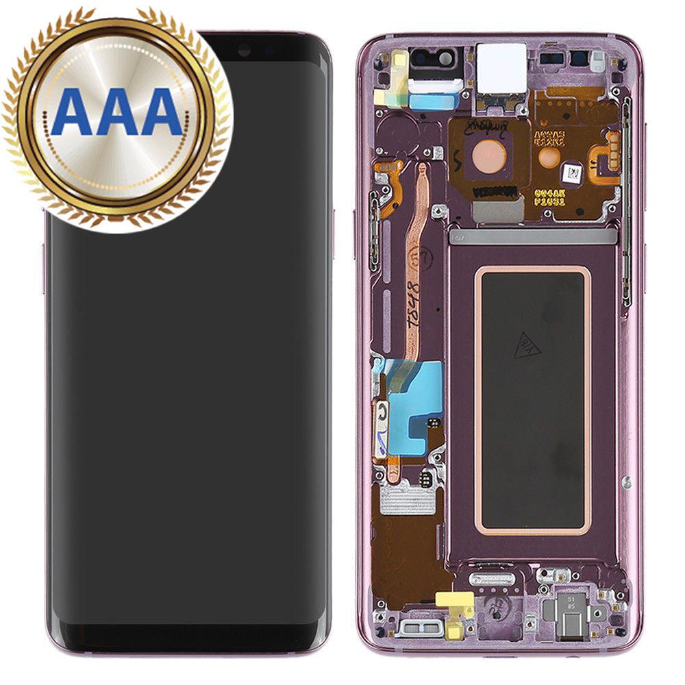 Replacement LCD & Digitizer for Samsung S9 with Frame Purple (AAA Quality) - Best Cell Phone Parts Distributor in Canada Replacement LCD & Digitizer for Samsung S9 with Frame Purple (AAA Quality) - Best Cell Phone Parts Distributor in Canada